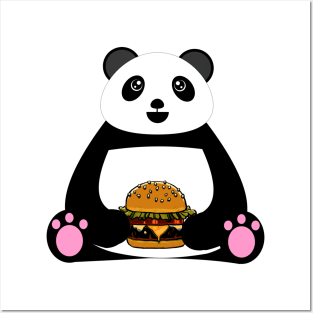 Burger Panda Posters and Art